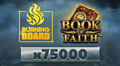Book of Faith Burning Board