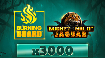 Mighty Wild: Jaguar Burning Board